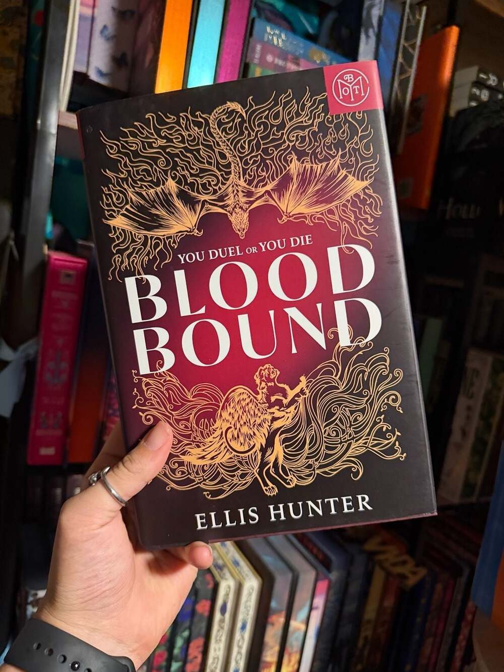 Blood Bound by Ellis Hunter Deluxe Edition Hardcover Book